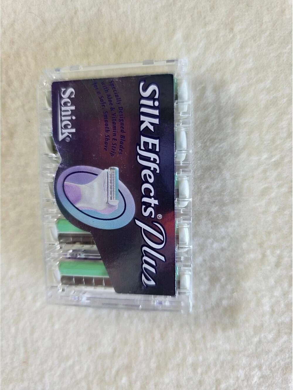 Schick Silk Effects Plus Razor Refill Blades 5 Cartridges NOS Discontinued